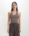 Top Halter Blanco,CAFE P1