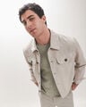 Sobrecamisa Blanca,BLANCO HUESO