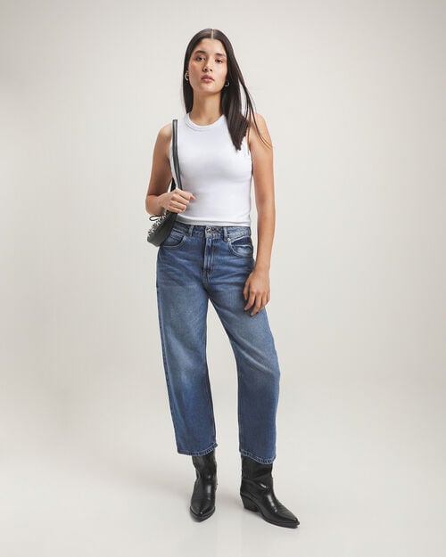 Jeans Azul Fit Boyfriend