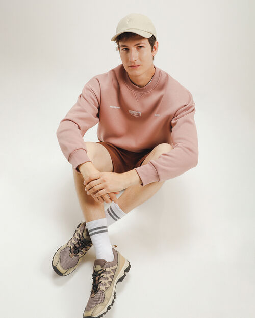 Sudadera Cerrada Con Dise&ntilde;o