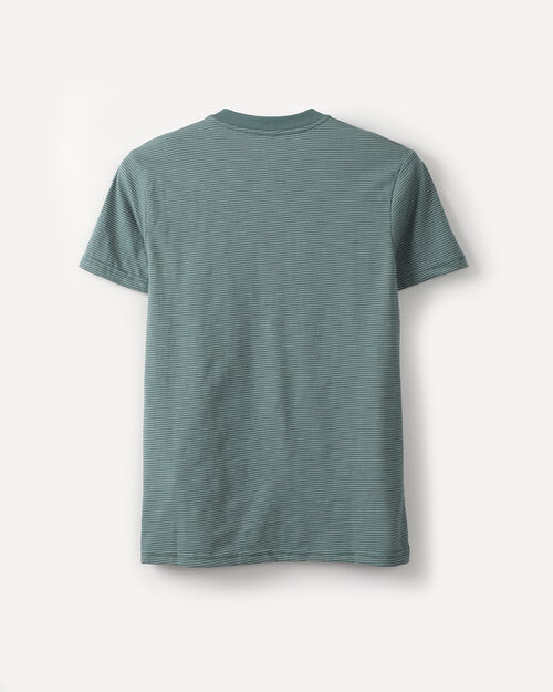 Playera Henley Rayas
