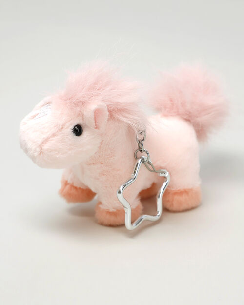Llavero Caballo Rosa