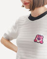 Top Tejido Toy Story,BLANCO HUESO
