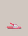Sandalias Planas Diseño Tie-Dye,ROSA