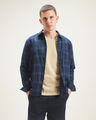 Camisa Azul Fit Relaxed,AZUL MARINO