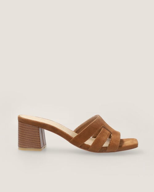 Sandalia Tac&oacute;n Cuadrado