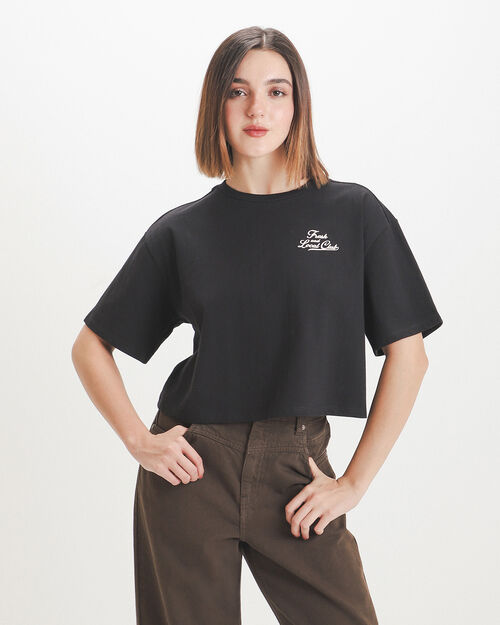 Playera Cropped Dise&ntilde;o