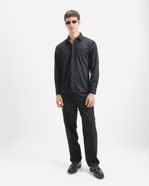Pantal&oacute;n Negro Regular