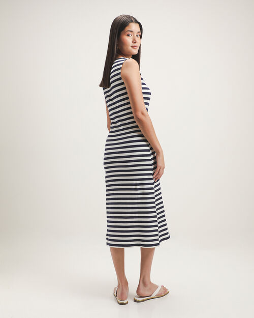 Vestido Midi Rayas