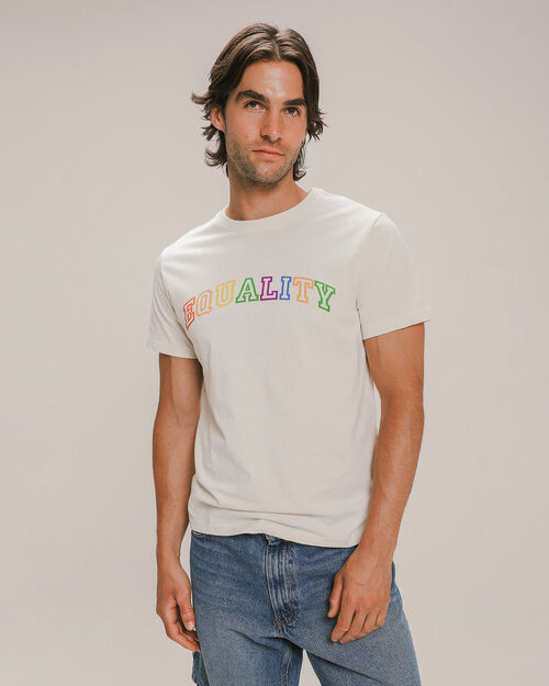 Playera Blanca Estampado