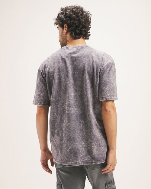 Playera Oversize Con Diseño