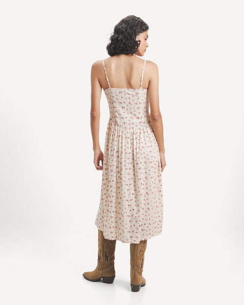 Vestido Midi Tirantes