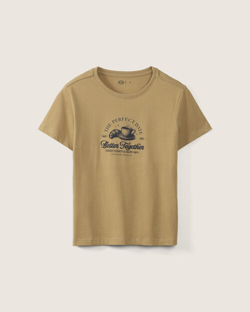 Playera Dise&ntilde;o Caf&eacute;