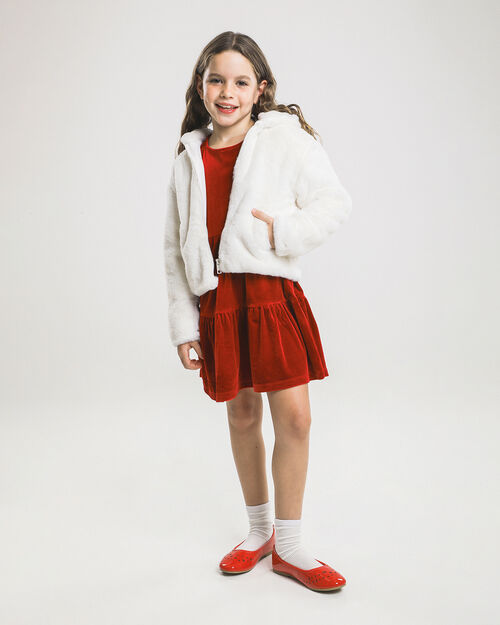 Vestido Manga Abullonada