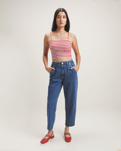 Jeans Azul Fit Baggy