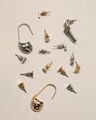Set Aretes Multicolor,PLATEADO P3