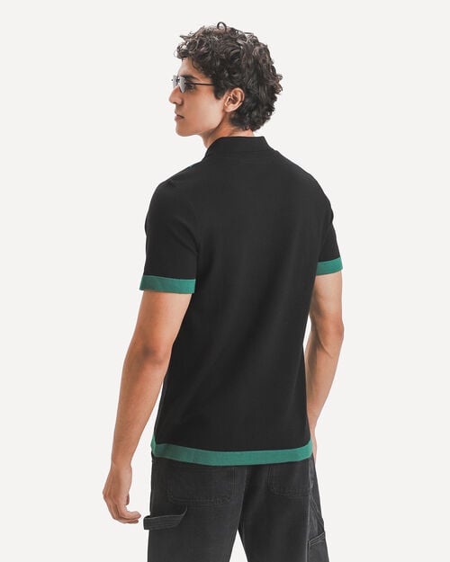 Polo Tejida Estampada