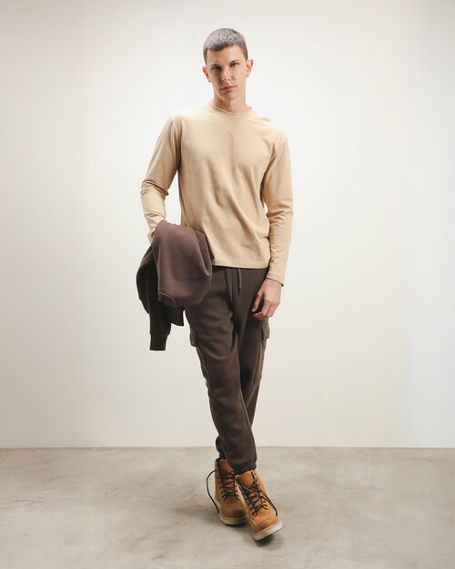 Playera Beige Fit Regular