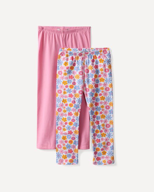 Set Leggings Rosas
