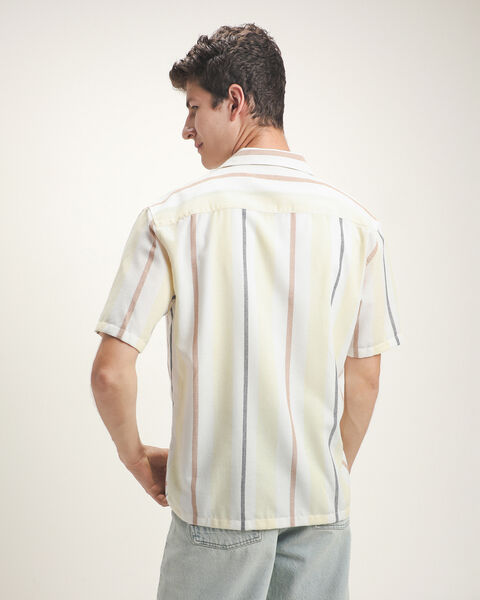 Camisa Manga Corta Rayas