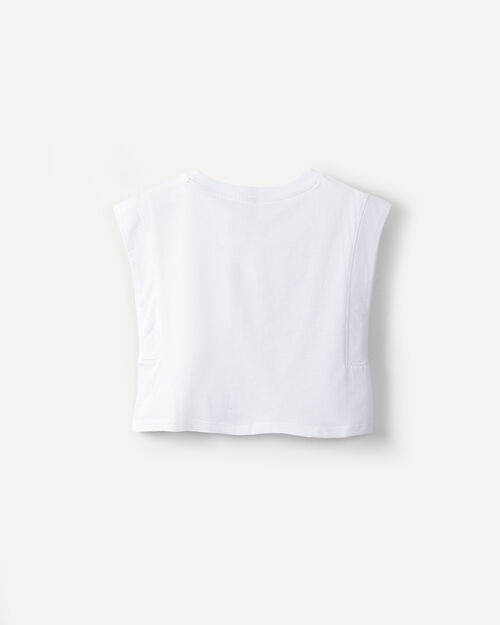 Playera Blanca Bolsillo