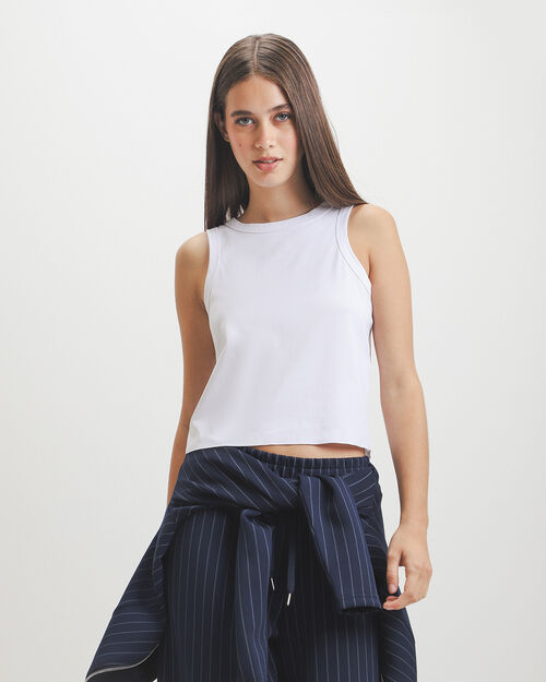 Tank Top Blanco