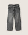 Jeans Gris Fit Straight,GRIS CLARO