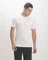 Playera Blanca Textura,BLANCO HUESO