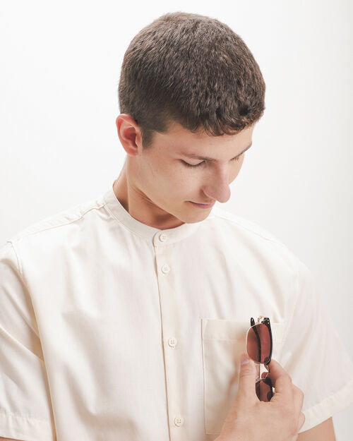 Camisa Mao Beige