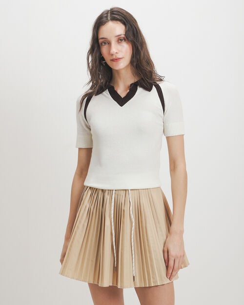 Top Tejido Beige