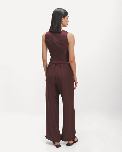 Pantal&oacute;n Rojo Jaretas