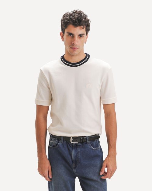 Playera Slim Textura