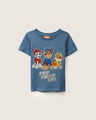 Playera Personajes Paw Patrol,AZUL EMPOLVADO