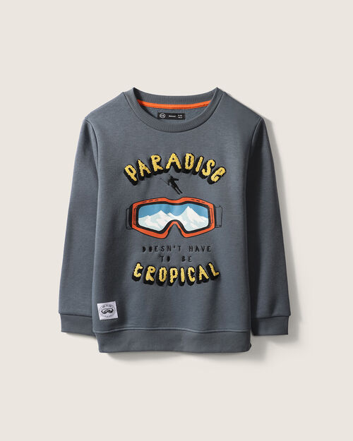 Sudadera Cerrada Estampada