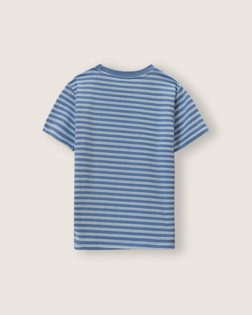 Playera Azul Manga Corta