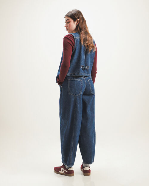 Jeans Azul Fit Barrel
