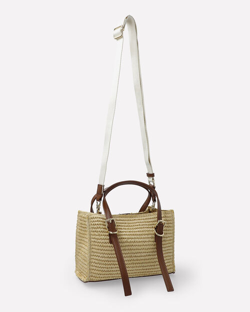 Bolso Tote Efecto Tejido