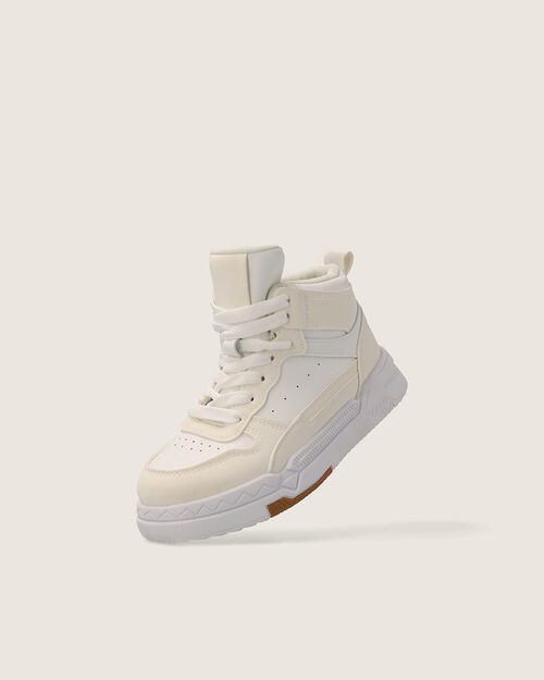 Tenis Bota Blanco
