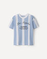 Playera Azul Rayas,AZUL PASTEL