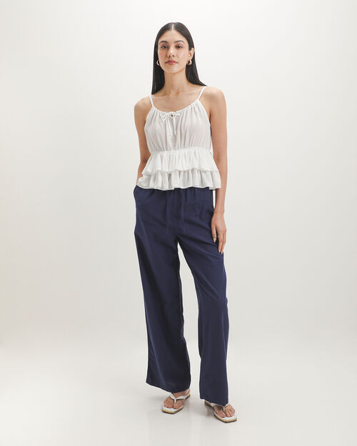 Pantal&oacute;n Azul Jaretas