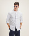 Camisa Negra Fit Regular,BLANCO P1