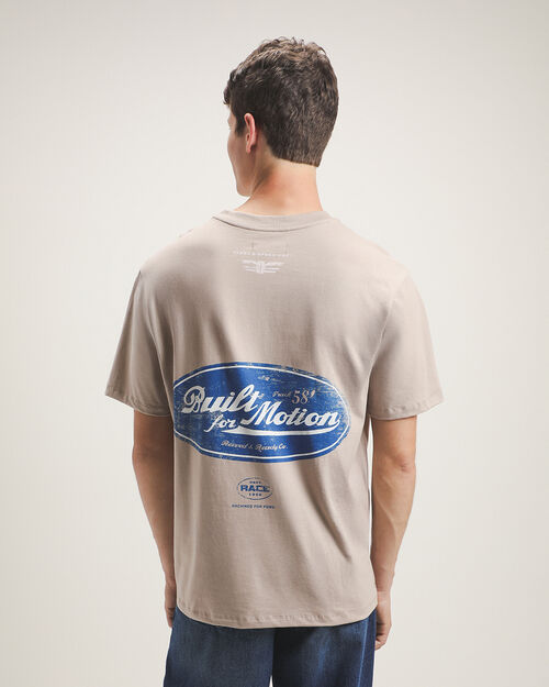 Playera Arena Estampada