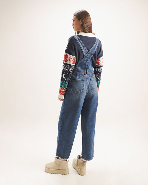 Overol Semiajustado Azul