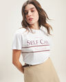 Playera Roja Estampada,BLANCO