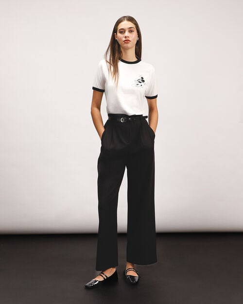 Pantal&oacute;n Negro Cinto