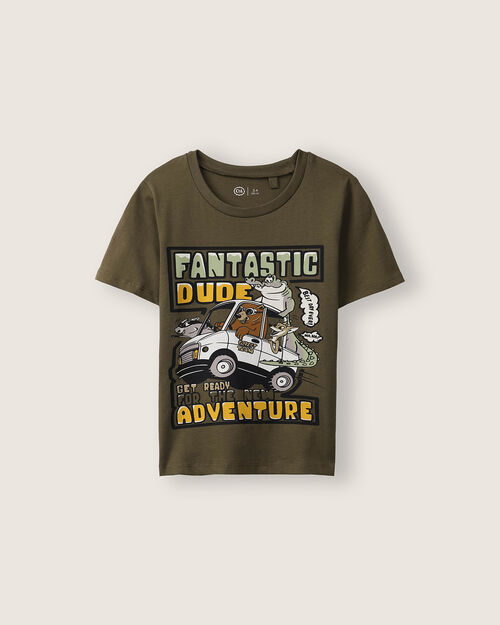 Playera Verde Manga Corta