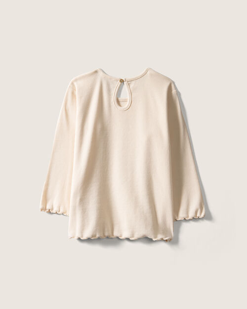 Playera Manga Larga Acanalada