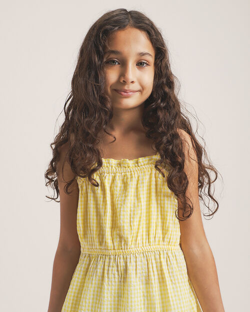 Vestido Corto Volantes