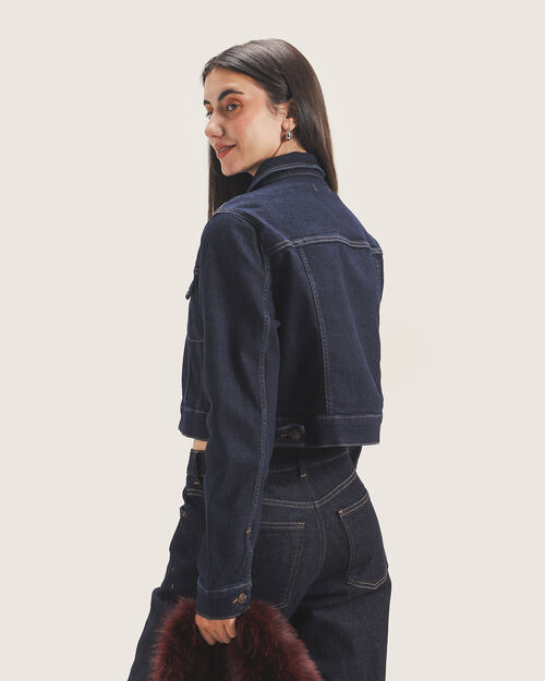 Chamarra Mezclilla Azul