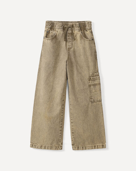 Jeans Baggy Con Jareta